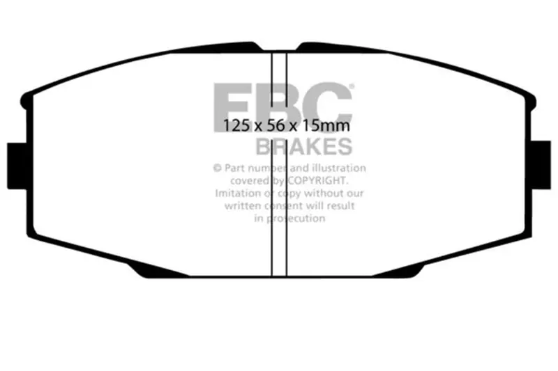 EBC 86-92 Toyota Supra 2.8 Ultimax2 Front Brake Pads (EBCUD336)