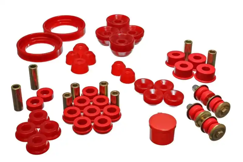Energy Suspension 94-97 Honda Accord/Odyssey Red Hyper-Flex Master Bushing Set (ENG16.18107R)