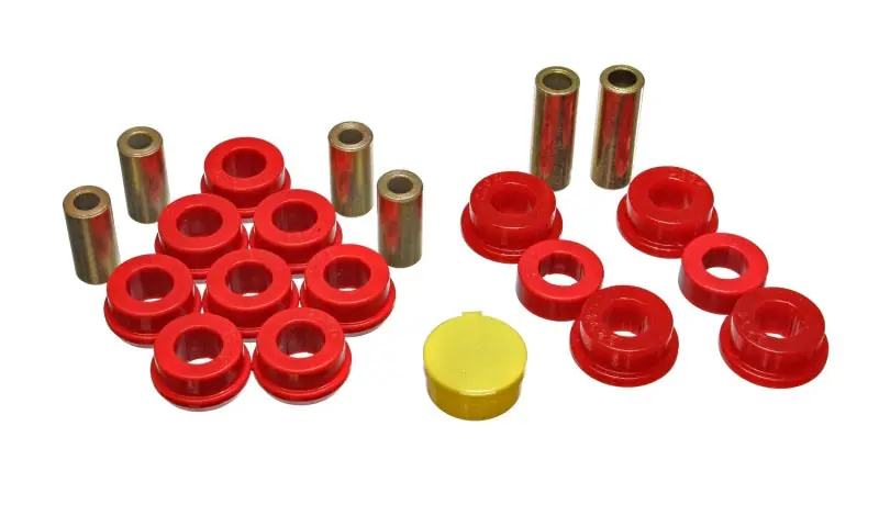Energy Suspension 94-97 Honda Accord/Odyssey Red Front Control Arm Bushing Set (ENG16.3106R)