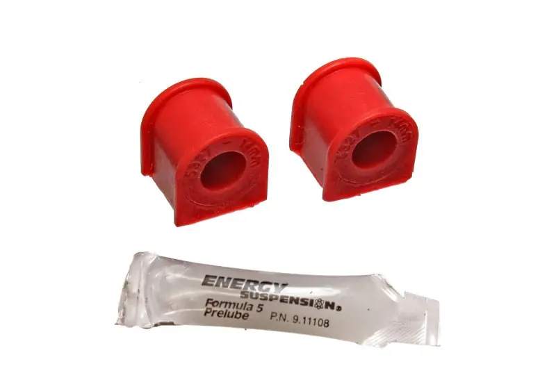 Energy Suspension 94-01 Acura Integra / 90-97 Honda Accord/Odyssey Red 14mm Rear Sway Bar Bushings (ENG16.5116R)