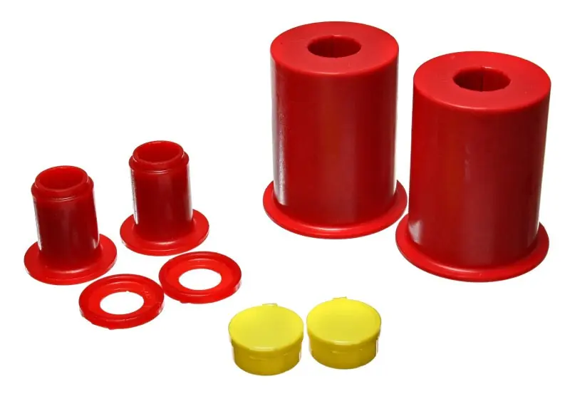 Energy Suspension 05-13 Ford Mustang Red Front Lower Control Arm Bushings (Must reuse outer metal sh (ENG4.3165R)