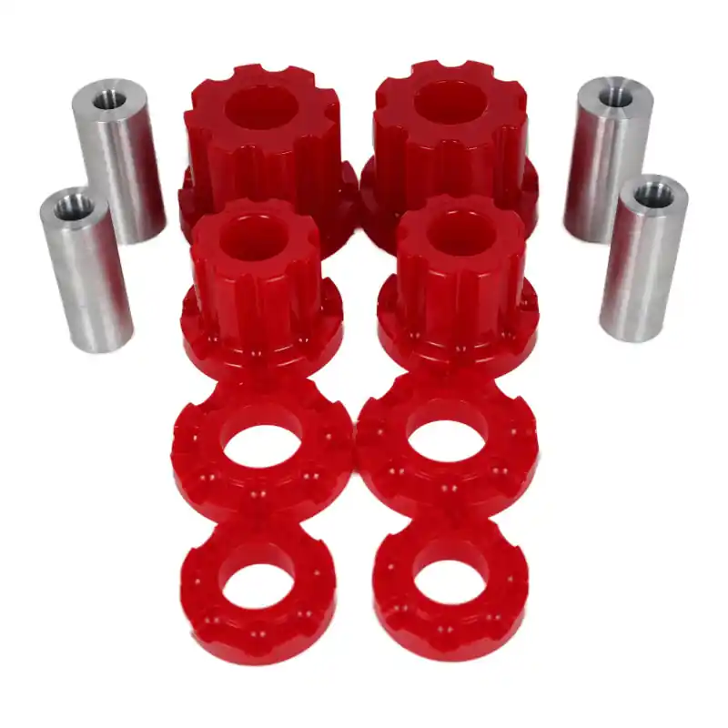Energy Suspension 01-05 Lexus IS300 Rear Subframe Bushing Set - Red (ENG8.4115R)