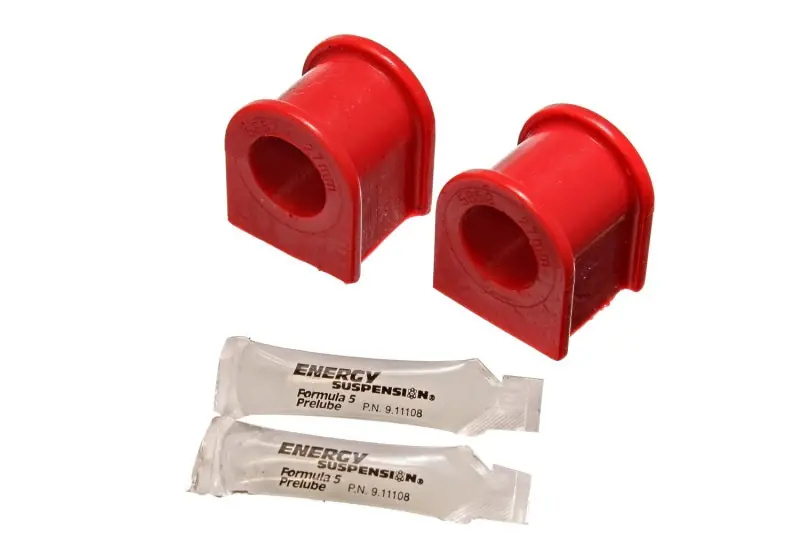 Energy Suspension 87-92 Toyota Supra Red 27mm Front Sway Bar Bushing Set (ENG8.5133R)
