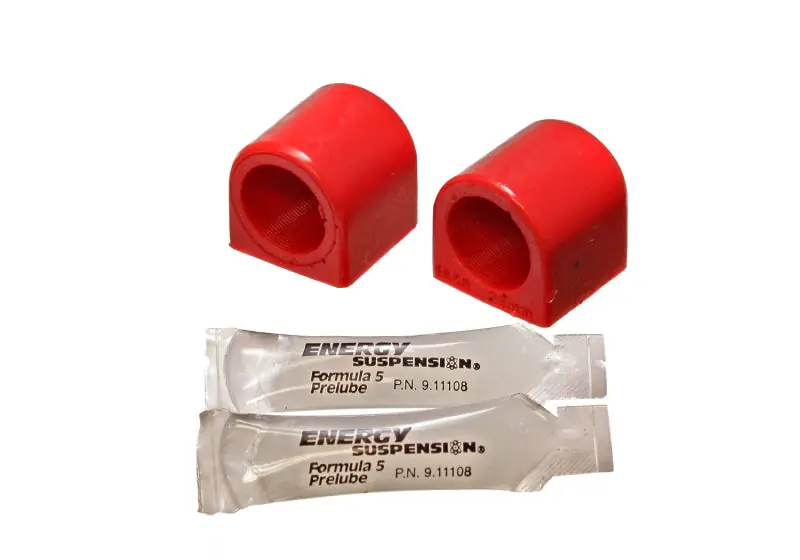 Energy Suspension 87-92 Toyota Supra Red 23mm Rear Sway Bar Bushing Set (ENG8.5134R)