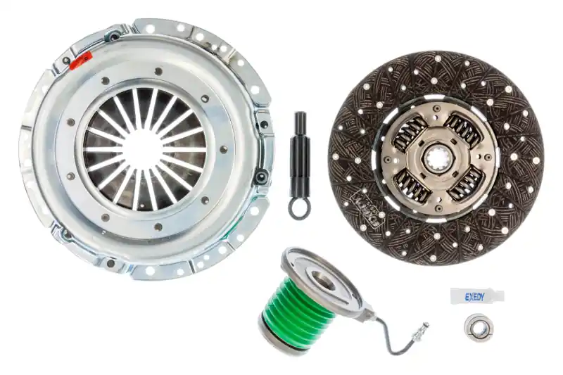 Exedy 2005-2010 Ford Mustang V8 Stage 1 Organic Clutch Includes Hydraulic CSC Slave Cylinder (EXE07802CSC)