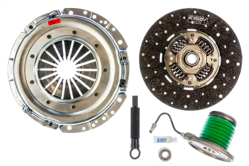 Exedy 05-10 Ford Mustang 4.6L (w/Upgraded Trans) Stage 1 Organic Clutch w/ Hydraulic Slave Cylinder (EXE07806CSC)