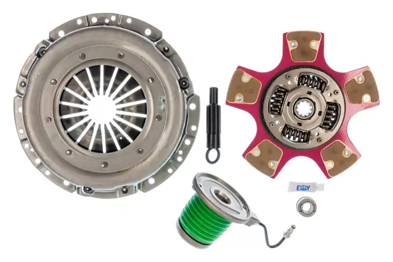 Exedy 2005-2010 Ford Mustang V8 Stage 2 Cerametallic Clutch Paddle Style Disc w/Hydraulic SC (EXE07955PCSC)