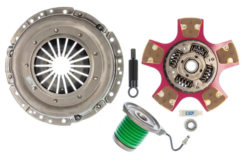 Exedy 2005-2010 Ford Mustang V8 Stage 2 Cerametallic Clutch Paddle Style Disc w/Hydraulic SC (EXE07956PCSC)
