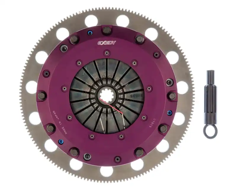Exedy 96-10 Ford Mustang 4.6L Cerametallic Hyper Twin Clutch 10 Teeth 6 Bolt (EXEET02SD)