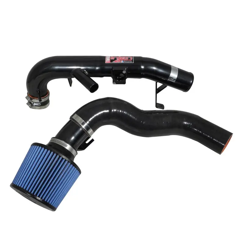 Injen 2009 Lancer Ralliart 2.0L Turbo 4 Cyl. (will not fit vehicles with fog lights) Black Cold Air (INJSP1837BLK)