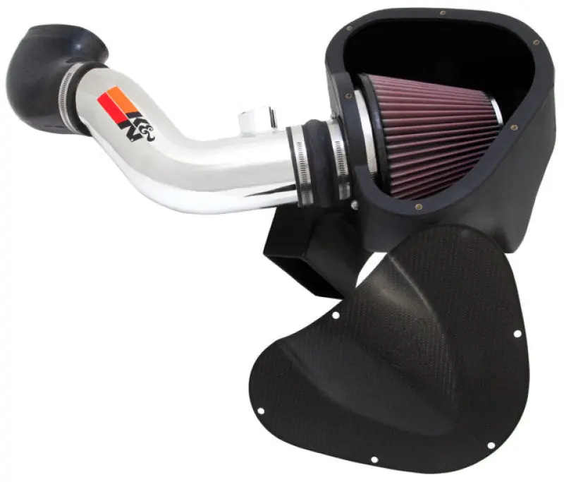 K&N 10 Ford Mustang GT 4.6L V8 Typhoon Cold Air Intake (KNN69-3526TP)