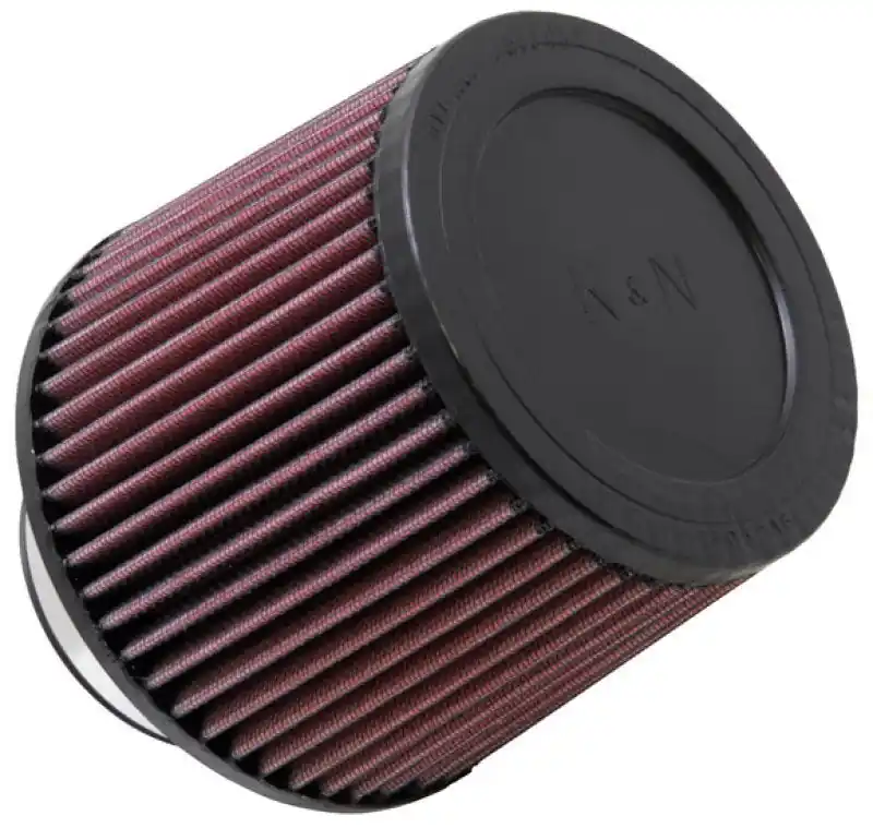 K&N Filter Universal Rubber Filter 3in Flange ID 6in Base OD 5.125in Top OD 5in Height (KNNRU-3570)