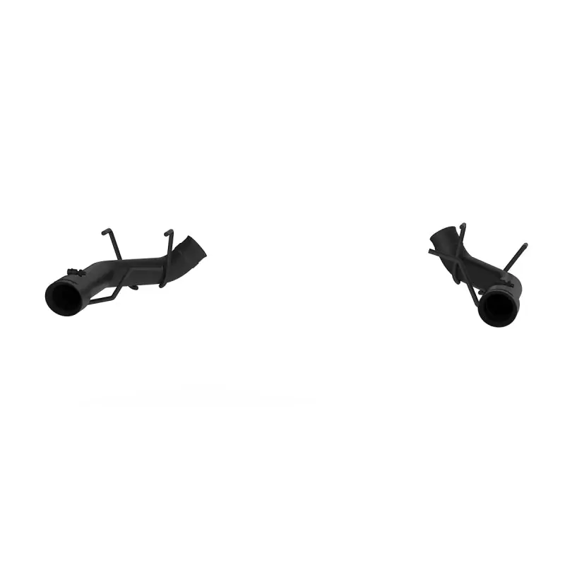 MBRP 2011-2014 Ford Mustang GT 3in Dual Axle Back Muffler Delete - Black (MBRPS7203BLK)