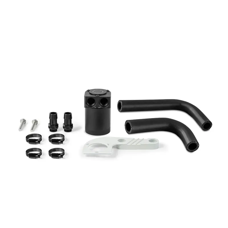 Mishimoto 15-20 BMW F8X M3/M4 Baffled Oil Catch Can - Alpine White (MISMMBCC-F80-15CAW)