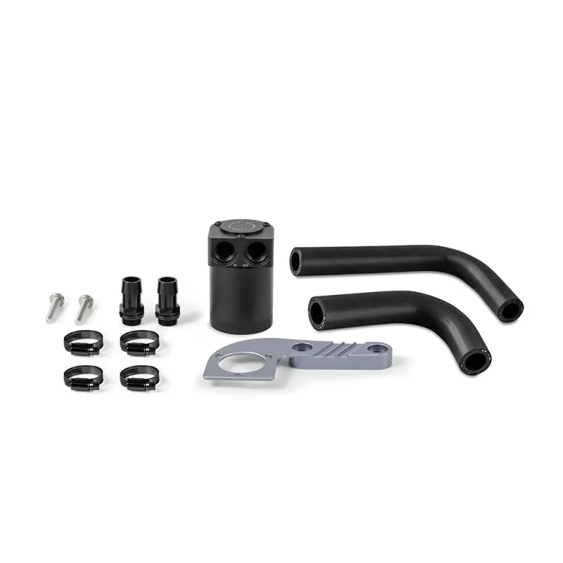 Mishimoto 15-20 BMW F8X M3/M4 Baffled Oil Catch Can - Frozen Dark Gray (MISMMBCC-F80-15CFDG)