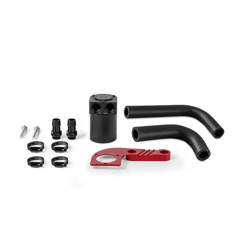 Mishimoto 15-20 BMW F8X M3/M4 Baffled Oil Catch Can - Sakhir Orange (MISMMBCC-F80-15CSO)
