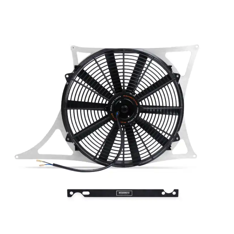 Mishimoto 01-06 BMW M3 Performance Aluminum Fan Shroud w/Fan Controller Kit (MISMMFS-E46-01K)