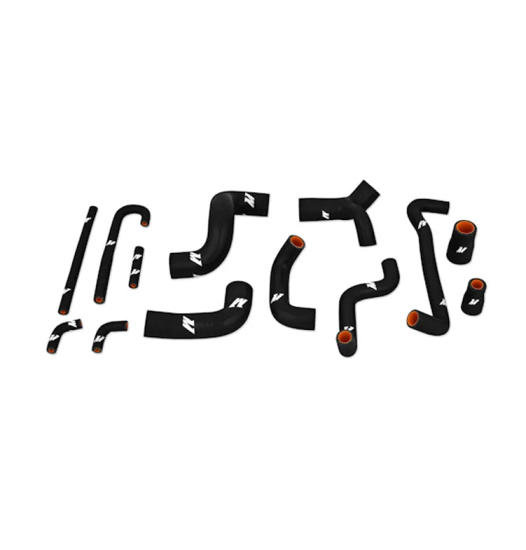 Mishimoto 88-91 BMW E30 (M3) Black Silicone Hose Kit (MISMMHOSE-E30-88BK)