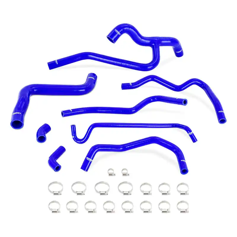 Mishimoto 05-10 Mustang V6 Silicone Radiator & Heater Hose Kit - Blue (MISMMHOSE-MUS40-05BL)