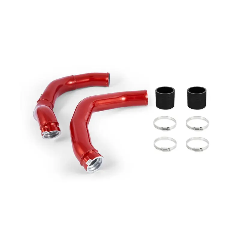 Mishimoto 15-20 BMW F80 M3/M4 Intercooler Pipe Kit - Sakhir Orange (MISMMICP-F80-15CSO)