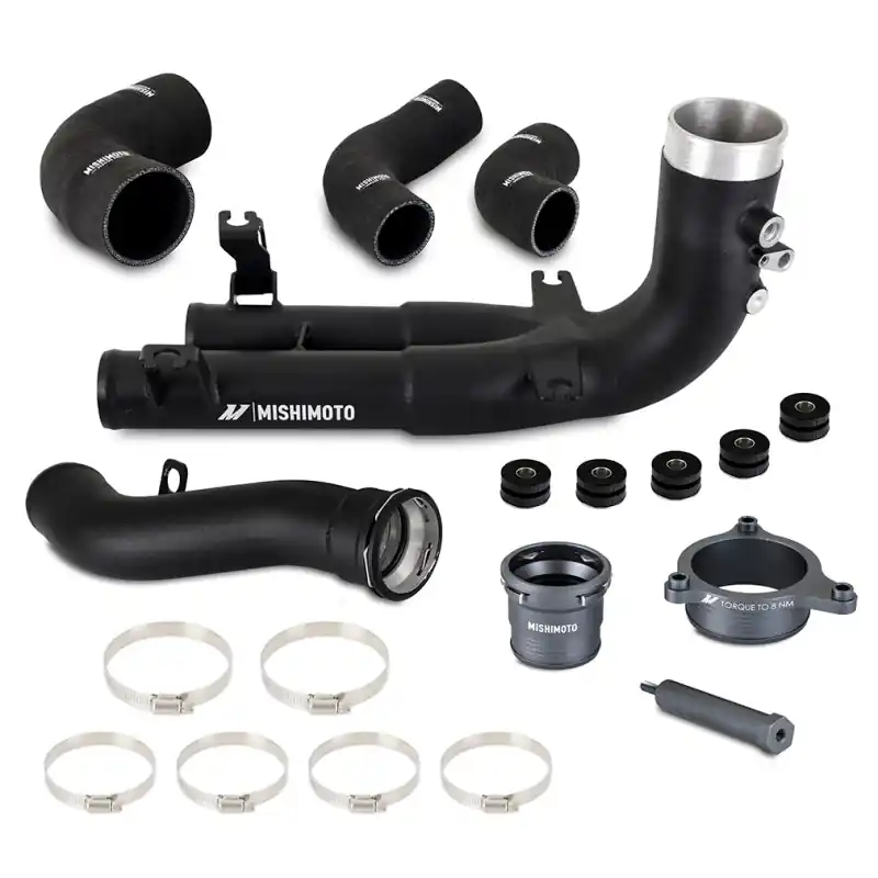 Mishimoto 2021+ BMW G8X M3/M4 Hot Side Intercooler Charge Pipe Kit (MISMMICP-G80-21)