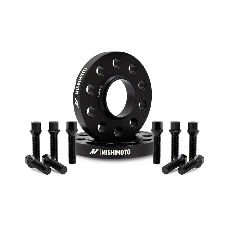 Mishimoto Wheel Spacers - 5x120 - 72.6 - 20 - M14 - Black (MISMMWS-014-200BK)