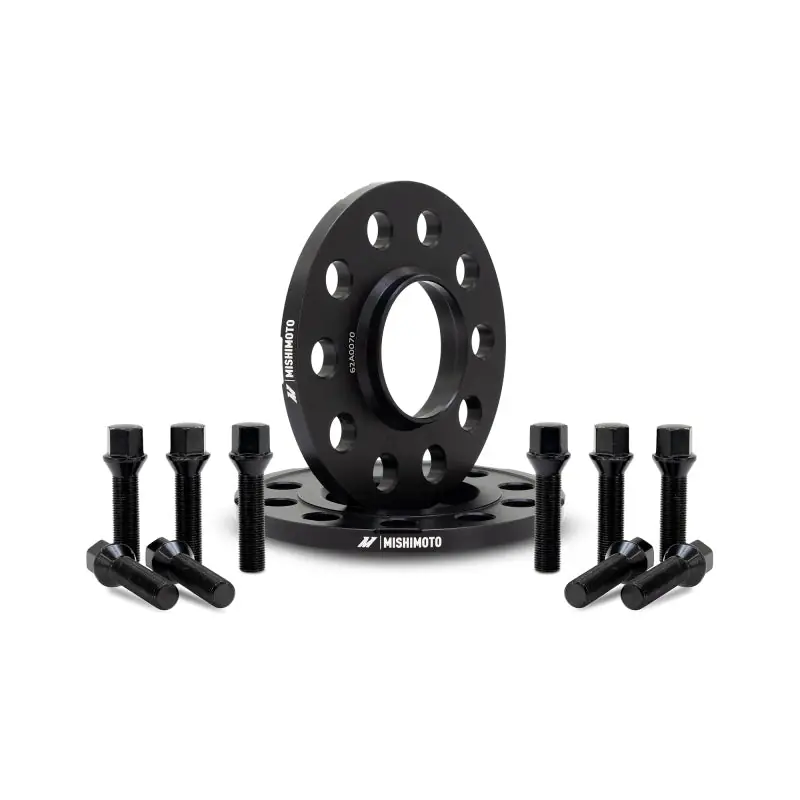 Mishimoto Wheel Spacers - 5x112 - 66.5 - 10 - M14 - Black (MISMMWS-015-100BK)
