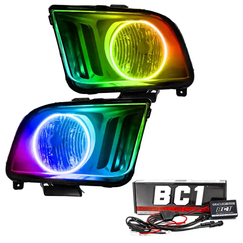 Oracle 05-09 Ford Mustang SMD HL - ColorSHIFT w/ BC1 Controller SEE WARRANTY (ORL7048-335)
