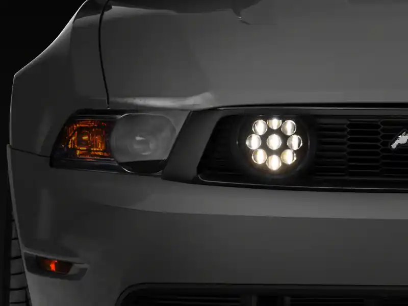 Raxiom 05-12 Ford Mustang GT LED Fog Lights- Smoked (RAX101687)
