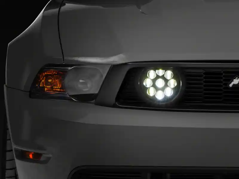 Raxiom 05-12 Ford Mustang GT LED Fog Lights- Clear (RAX101688)