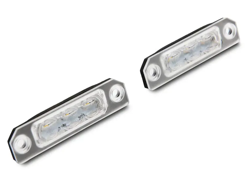 Raxiom 10-14 Ford Mustang Axial Series LED License Plate Lamps (RAX414649)