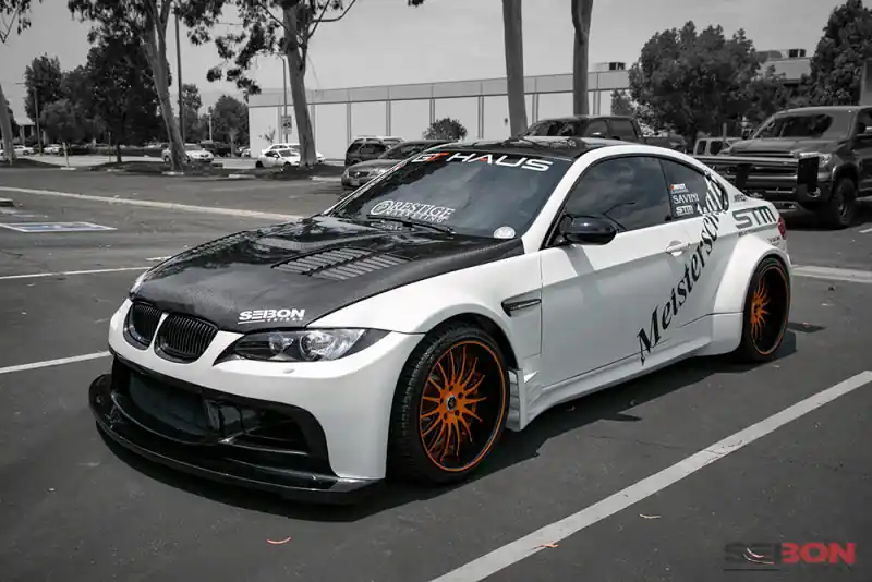 Seibon 07-10 BMW M3 Series 2Dr (E92) GTR-Style Carbon Fiber hood (SEIHD0708BMWE92M3-GTR)