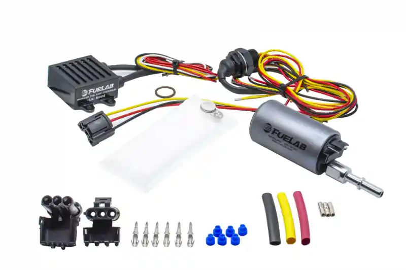 Fuelab 253 In-Tank Brushless Fuel Pump Kit w/5/16 SAE Outlet/72002/74101/Pre-Filter - 500 LPH (FLB25312)
