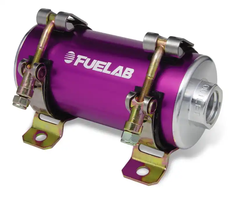 Fuelab Prodigy High Pressure EFI In-Line Fuel Pump - 1000 HP - Purple (FLB41401-4)