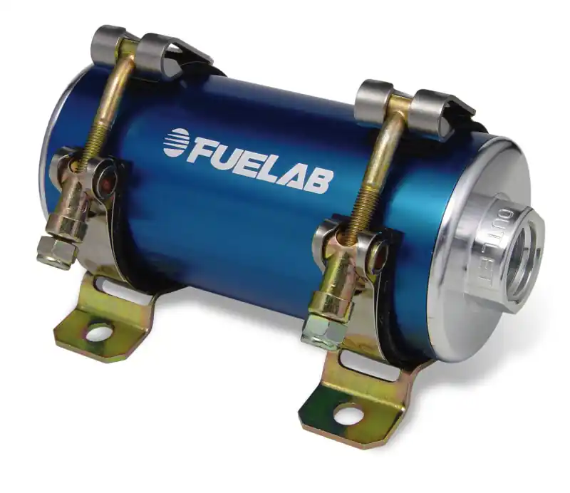 Fuelab Prodigy High Pressure EFI In-Line Fuel Pump - 1500 HP - Blue (FLB42401-3)