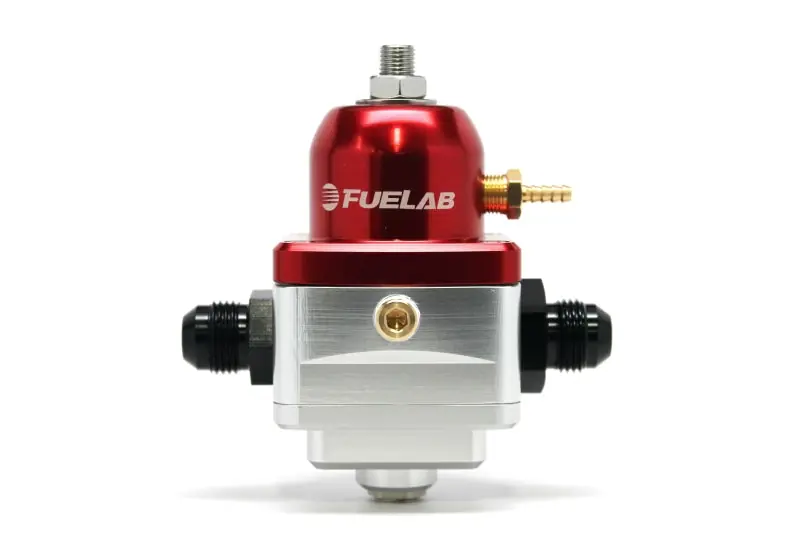 Fuelab 529 Electronic EFI Adjustable FPR (1) -6AN In (1) -6AN Return - Red (FLB52901-2)