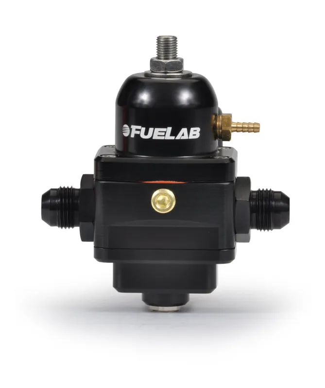 Fuelab 529 Electronic EFI Adjustable FPR (1) -8AN In (1) -8AN Return - Black (FLB52902-1)