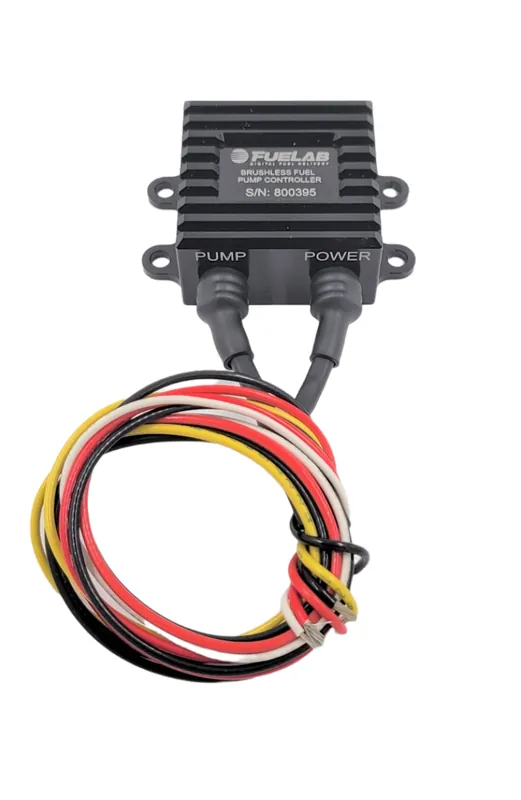 Fuelab Electronic (External) DC Brushless Fuel Pump Controller - Full/Variable/25A Rated/CAN Capable (FLB72005)
