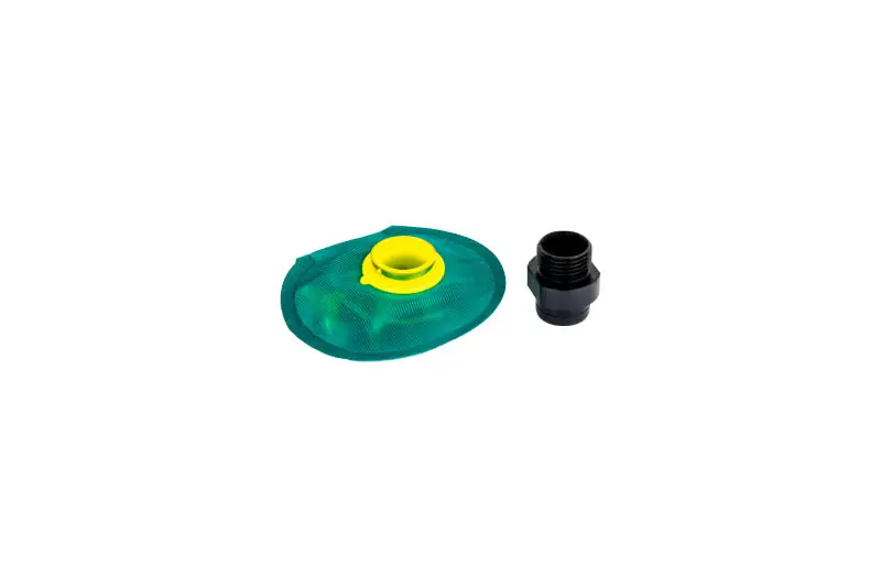 Fuelab In-Tank Fuel Sock Kit 65 Micron Nylon Mesh w/-8AN Adaptor Fitting for 484xx Series Pumps (FLB83811)
