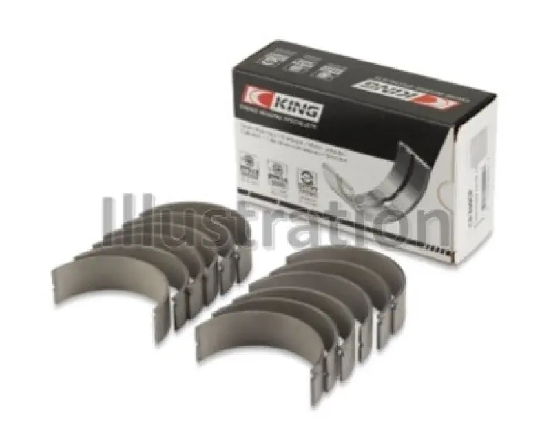 King 01-06 Nissan 3.5L VQ35DE Connecting Rod Bearing Set (6 Pairs) (KINGCR6775CP0.5)