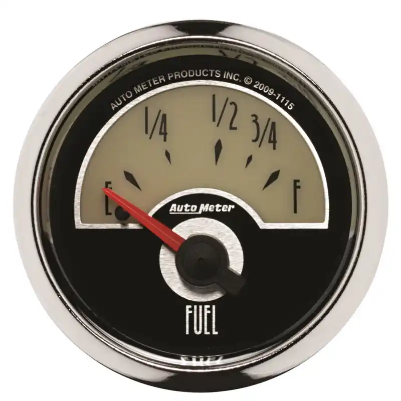 AutoMeter Gauge Fuel Level 2-1/16in. 73 Ohm(e) to 10 Ohm(f) Elec Cruiser (ATM1115)