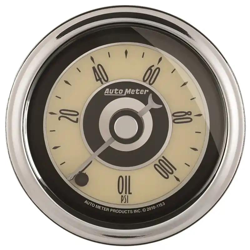 Autometer Cruiser Ad 2-1/16in Full Sweep Electric 0-100 PSI Oil Pressure Gauge (ATM1152)
