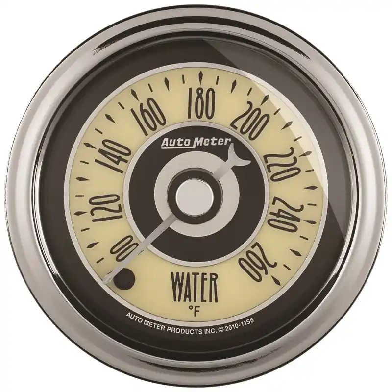 Autometer Cruiser Ad 2-1/16in Full Sweep Electric 100-260 Deg F Water Temperture Gauge (ATM1154)