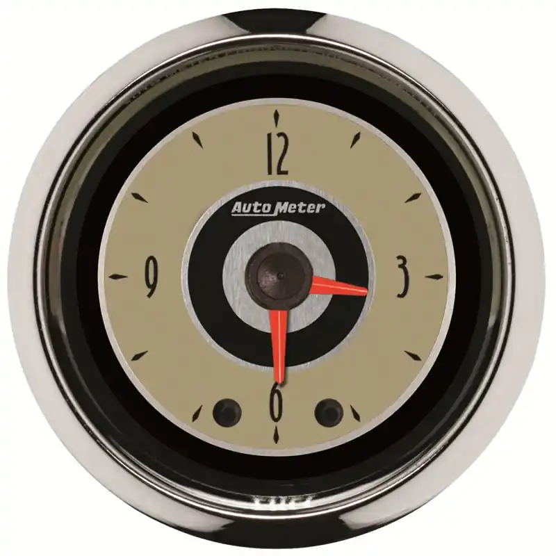 AutoMeter Gauge Clock 2-1/16in. 12HR Analog Cruiser (ATM1185)