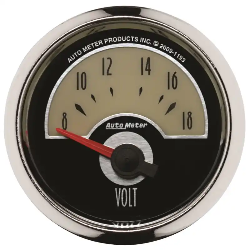 Autometer Cruiser Voltmeter 2 1/16in 18V Electric Gauge (ATM1193)