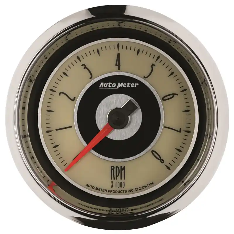 Autometer Cruiser In-Dash Tachometer 3 3/8in 8k RPM Gauge (ATM1196)