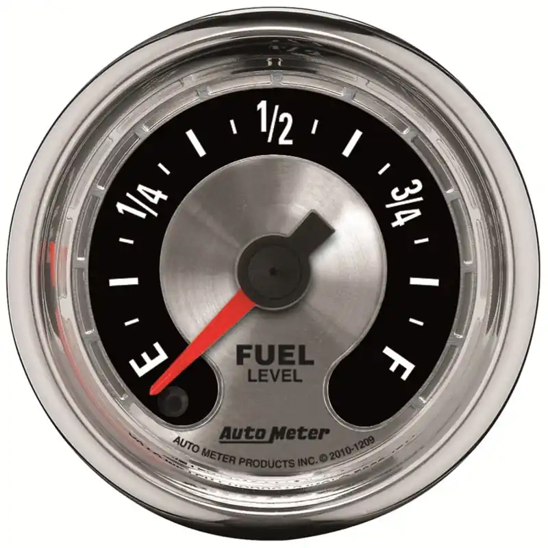 Autometer 52mm Digital Stepper Programmable Empty/Full Range Full Sweep Electronic Fuel Level Gauge (ATM1209)