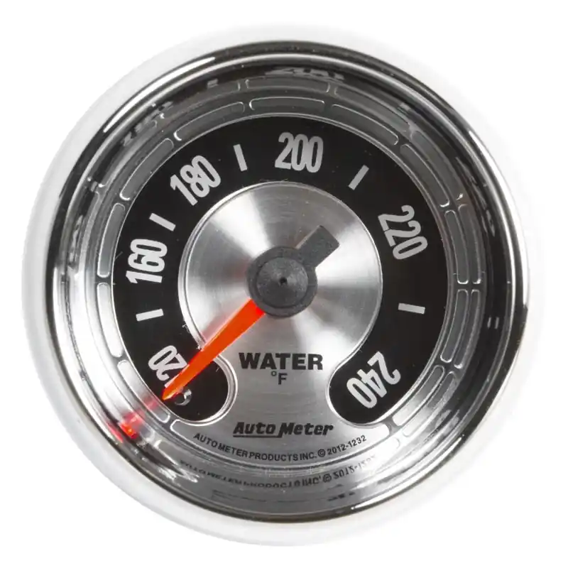 Autometer American Muscle 52mm 240 Deg F Water Temp Gauge (ATM1232)