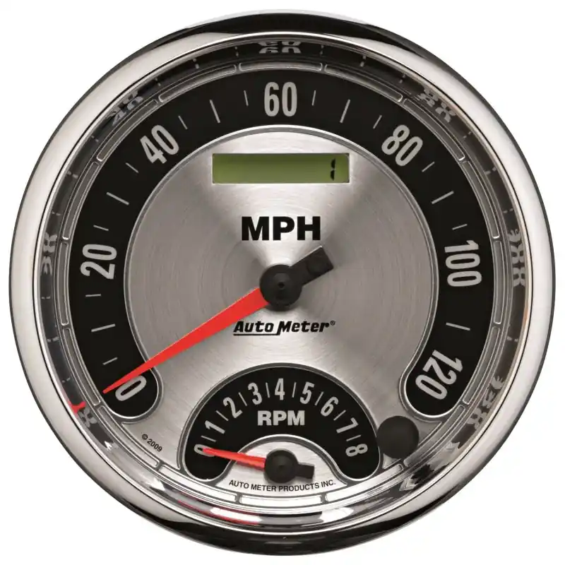 Autometer American Muscle 5in Tach Speedo Combo In-Dash (ATM1295)