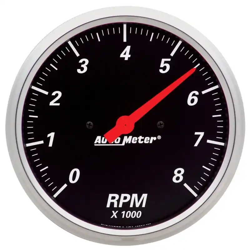 Autometer Designer Black 5in 8k RPM Tachometer Gauge (ATM1499)